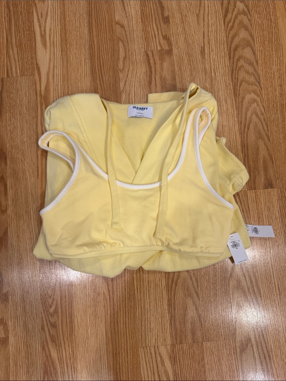 Old Navy Yellow NWT Set